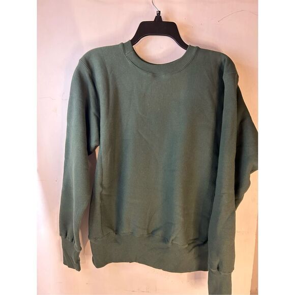 Champion reverse weave sweatshirt green medium m USA rn#26094 - Picture 5 of 7